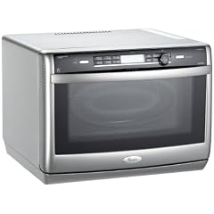 Whirlpool JT 369 SL Mikrowelle / 31Liter / 1000 W / silber / inkl. Kochbuch f�r JT 369 SL zum Download / 6th Sense / Hei�luft