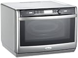 Whirlpool JT 369 SL Mikrowelle / 31Liter / 1000 W / silber / inkl. Kochbuch f�r JT 369 SL zum Download / 6th Sense / Hei�luft