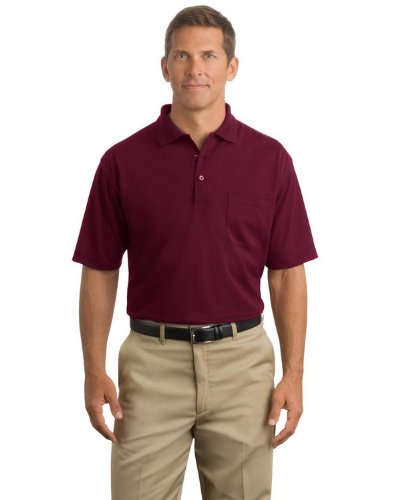 CornerStone Men's Industrial Pocket Pique Polo