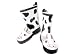 Kidorable Cow Rubber Rain Boots
