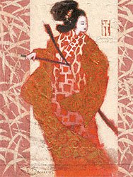 Eurographics JO3082 Joadoor, Geisha In Arms 60 x 80 cm, Hochwertiger Kunstdruck - Japan Preisvergleich