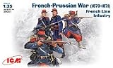 ICM 1/72 French Line Infantry 1870-71 Franco-Prus