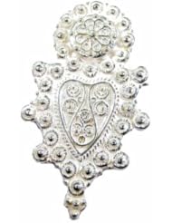Sterling SIlver Telemark Belt Fastener Brooch