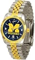 University of Michigan Wolverines Men's Stainless Steel Alumni Dress Watch