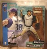 Mcfarlane Arizona Diamondbacks Curt Schilling Series 3 Figure GREY JERSEY VARIANT