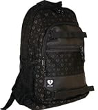 Mystery Linear Black Skate Backpack