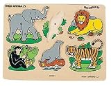 PUZZIBILITIES Level 2 - Wild Animals Sound Puzzle