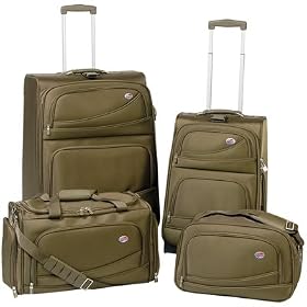 American Tourister 4-Piece Upright Luggage Set