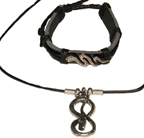 Stainless Steel Snake Necklace/bracelet Set