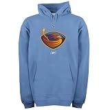 NHL Atlanta Thrashers Primary Logo Hooded Fleece (Light Blue, Large)