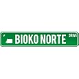 New " Bioko Norte Drive - Sign / Signs " Equatorial Guinea Street Sign City