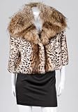 Leopard Print Rabbit Fur Coat: Leopard Coat