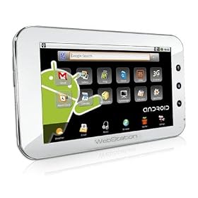 Camangi Webstation, 7-inch Android Tablet (White)