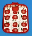 Apple Fruit POT HOLDERS Kitchen Baking Home Decor set 2