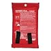 HOME/OFFICE/CARAVAN EMERGENCY WALL MOUNTABLE FIBREGLASS FIRE BLANKET 1M X 1M