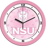 Northwestern State Demons NSU NCAA 12In Pink Wall Clock