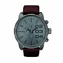 Diesel Herren-Armbanduhr Analog Leder braun DZ4210