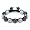 Bling Jewelry Shamballa Bracelet Unisex Black Swarovski Crystal Beads 12mm