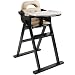 Scandinavian Child Anka Convertible High Chair in Espresso
