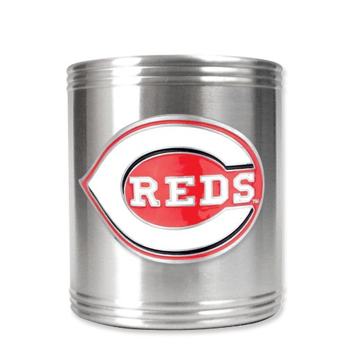 Cincinnati Reds Insulated Stainless Steel Holder