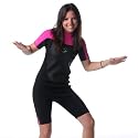 Billabong 2/2mm Synergy Spring Wetsuit - Black/Hot Pink