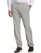 Calvin Klein Men's Flat Front Pant, Concrete Heather, 32x30