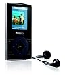 Philips SA51 2 GB Flash Video MP3 Player with FM Radio and 1.8-Inch Screen (Black)