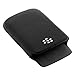Original OEM Black Leather Pouch Pocket Case for AT&T BlackBerry Torch 9800 thumb