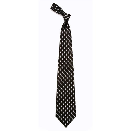 Chicago White Sox MLB Pattern Poly Mens Tie