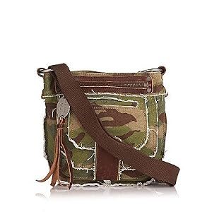 NEW AUTHENTIC JUICY COUTURE IT GIRL CANVAS CROSSBODY SMALL MESSENGER BAG