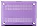 Kuzy Compatible with MacBook Air 11 inch Case A1465 A1370 Soft Touch Hardshell Cover for 11 inch MacBook Air Case 11.6 inches, Purple