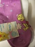 Disney Winnie the Pooh 4 Pack Toddler Socks ~ Blues & Greens, Light Blue or Pooh with Flowers (12-24 Months, Pooh with Flowers)