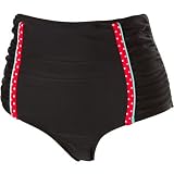 Volcom Diner Dot High Waist Retro Bikini Bottom - Women's