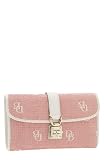 Dooney & Bourke 'Signature' Checkbook Wallet - Dusty Red Color