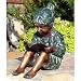 Saidi the story book reader statue home garden sculpture