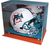 NFL Team Colors Football Helmet Display Case