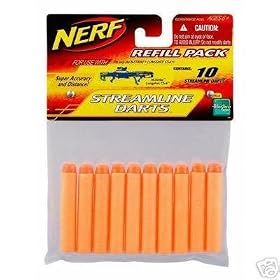 Nerf Streamline Darts 10 Pack
