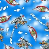 By the Yard Scooby Doo Squadron Toss Quilt Fabric 41BIRX7WG1L. SL160 By the Yard Scooby Doo Squadron Toss Quilt Fabric