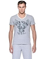 Datch Gym Camiseta Ludovico (Gris Jaspeado)