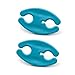 Small Bobino Cord Wrap, Blue (Set of 2)
