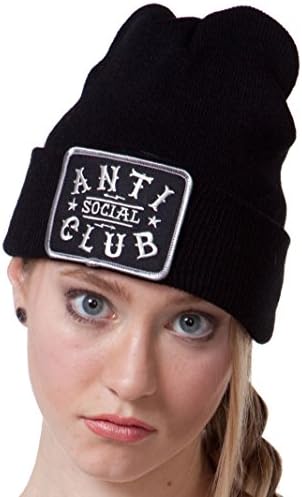 Social Decay Black Anti Social Club Beanie