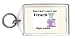 Keychain with you can't scare me - i teach high school image