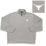 Texas Longhorns NCAA Glacier Fleece Pullover Sweatshirt (Heather)