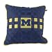 Square Pillow - Michigan Wolverines NCAA College Athletics