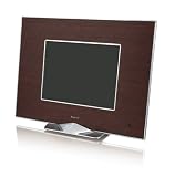 Ality AL-MP8DW Moderna 8-Inch LCD Digital Photo Frame - Dark Wood