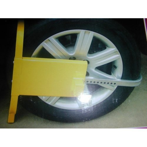 Strong Car Security Wheel Clamp. Also for Caravan Trailer Boat