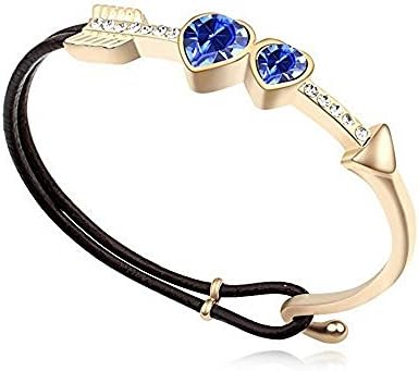 Angle Jewelry Cupid Golden Style Swarovski Crystal Fashion Bracelet For Elegant Wedding Gift