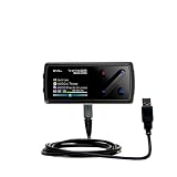 Classic Straight USB Cable for the Cowon iAudio 7 with Power Hot Sync and Charge capabilities - Gomadic Brand w/ TipExchange Technology
