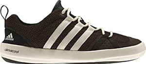 adidas Outdoor Boat CC Lace Boat Shoe - Men's Mustang Brown/Chalk/Black 8