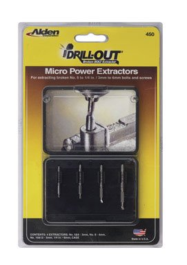 Tools: ALDEN CORPORATION 4507P MicroPWR Scr Extrac Set
